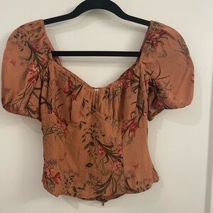 Reformation floral top